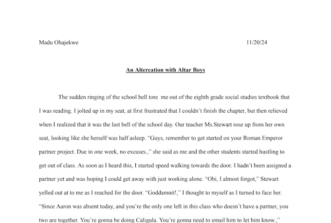 write exciting anime inspired short stories